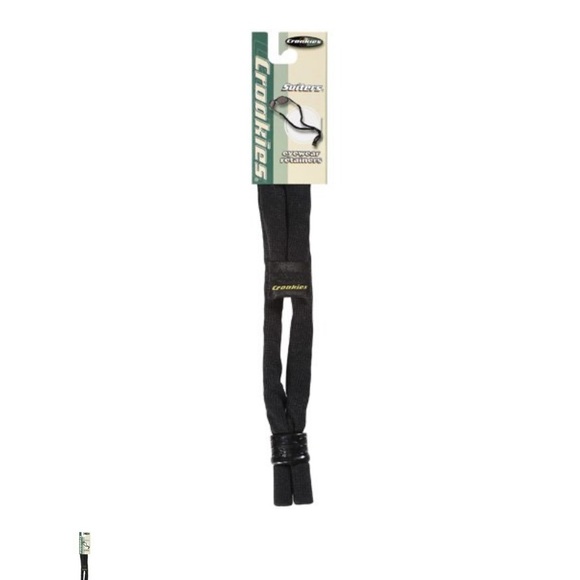Eyewear Retainers Croakies Croakies & Cords Croakies Adult Cotton Suiters -Black - Picture 1 of 4